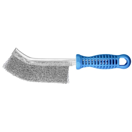 Pferd Metal PSF Scratch Brush - .012 SS Wire, Plastic Handle 764282